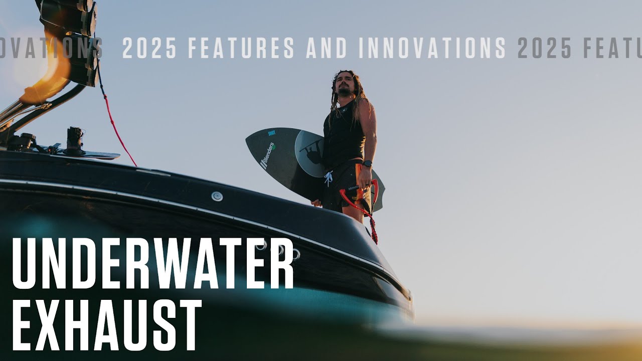 2025 MasterCraft Features & Innovations: Underwater Exhaust